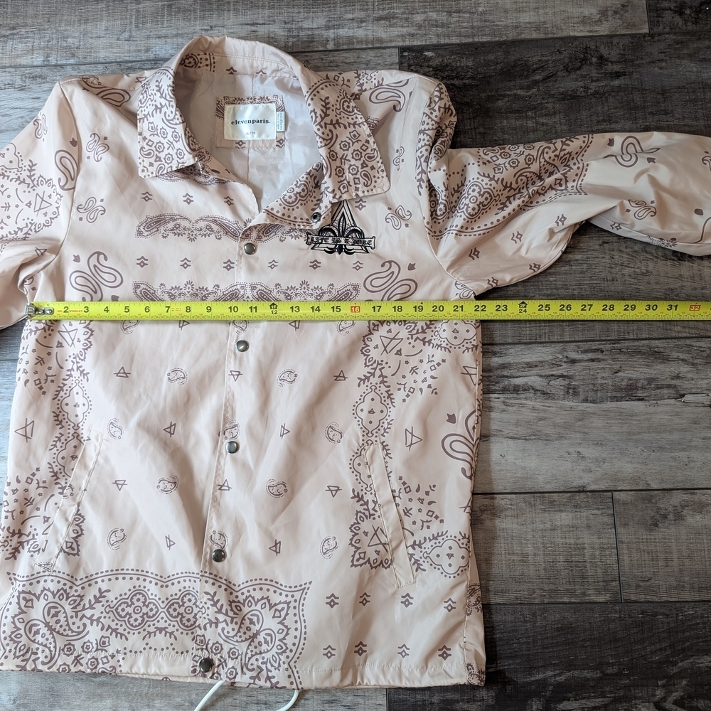 Patterned Eleven Paris Beige Jacket - image 7